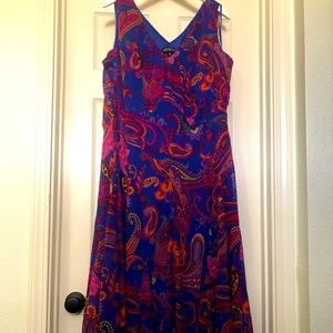 Pleated bottom maxi by Jones New York